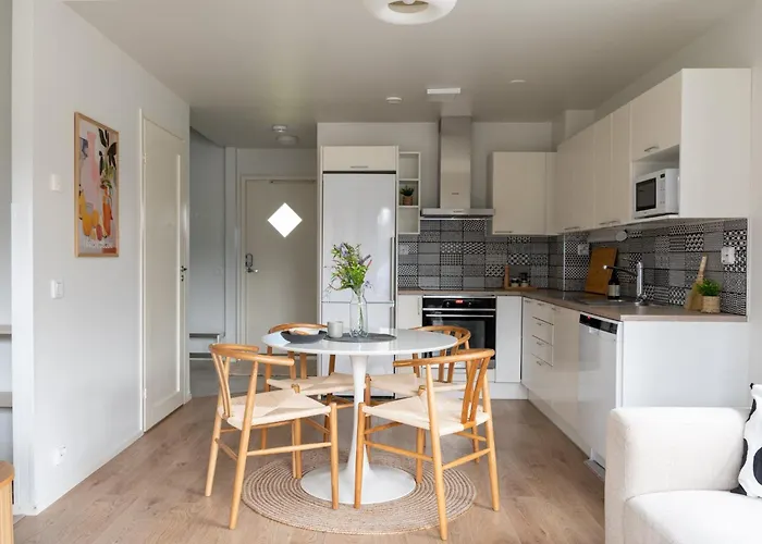 דירה Stylish Two-storey Home, Parking And Sauna המיינלינה